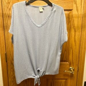 Large Periwinkle Top